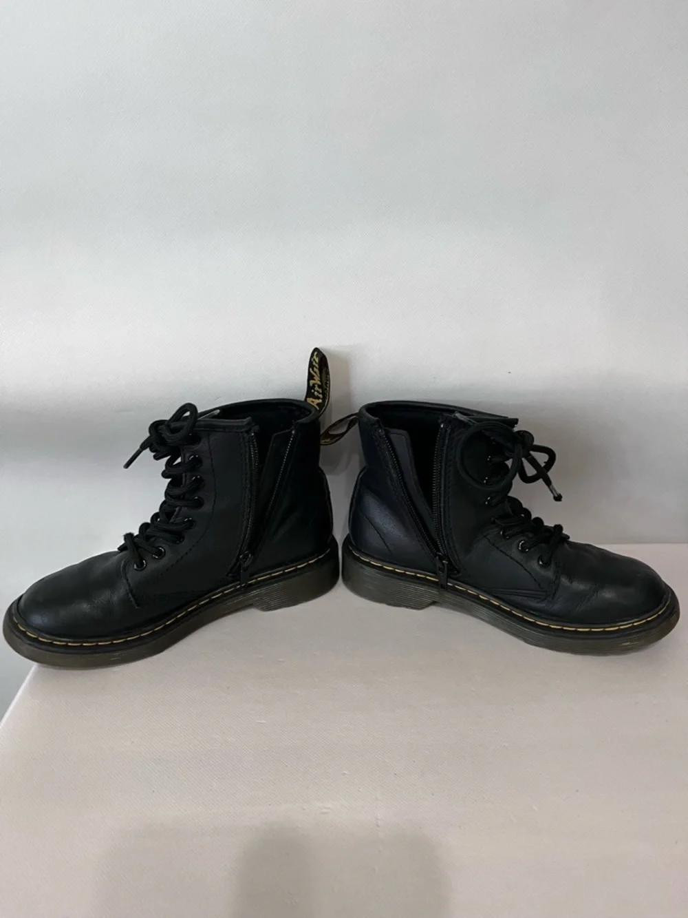 Dr Martens Black Leather Boots
